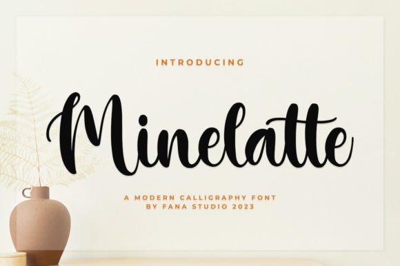 Bringing a Handmade Touch with Minelatte Script Font