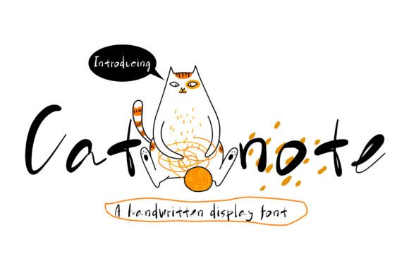 Catnote: A Font That Brings Your Handmade Creations to Life