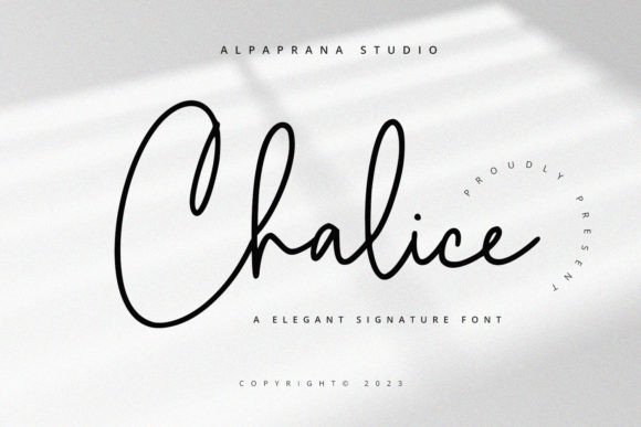 Chalice: The Modern Script Font for Campaign Designers