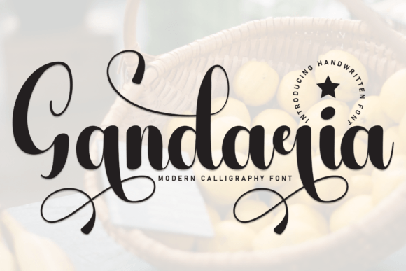 Gandaria: A Friendly Script Font for Digital Design