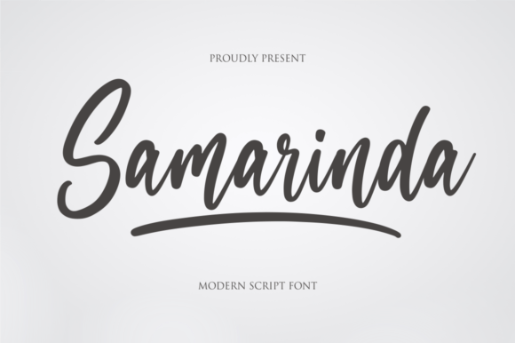 How Samarinda Can Elevate Your Brand as a Modern Script Font