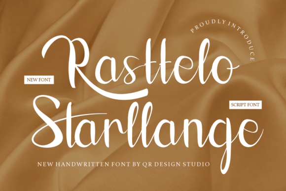 Rasttelo Starllange: A Bold Display Typeface for Modern Branding