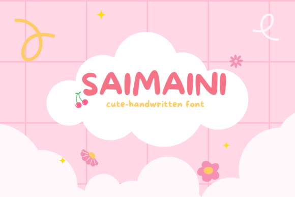 Saimaini Font: A Friendly Handwritten Typeface for Crafters