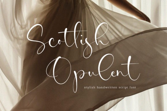 Scotlish Opulent: A Handwritten Font for Modern Digital Brands