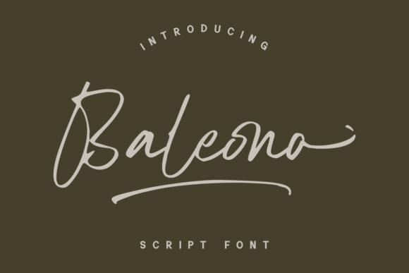 The Strategic Power of the Baleono Handwritten Font