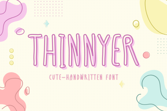 Thinnyer: The Campaign Font for Friendly Engagement