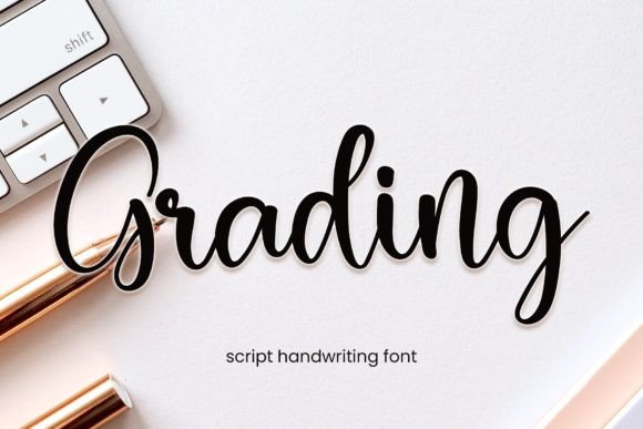 Using the Grading Font for a Stylish Website Refresh