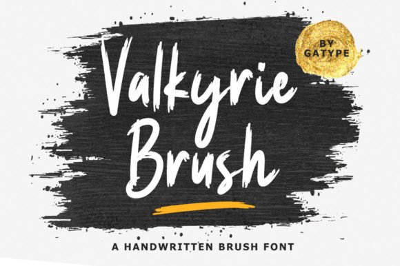 Valkyrie Brush: A Font That Elevates Your Brand Story