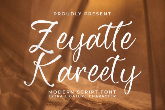 Zeyatte Kareety: A Handwritten Font for Editorial Elegance